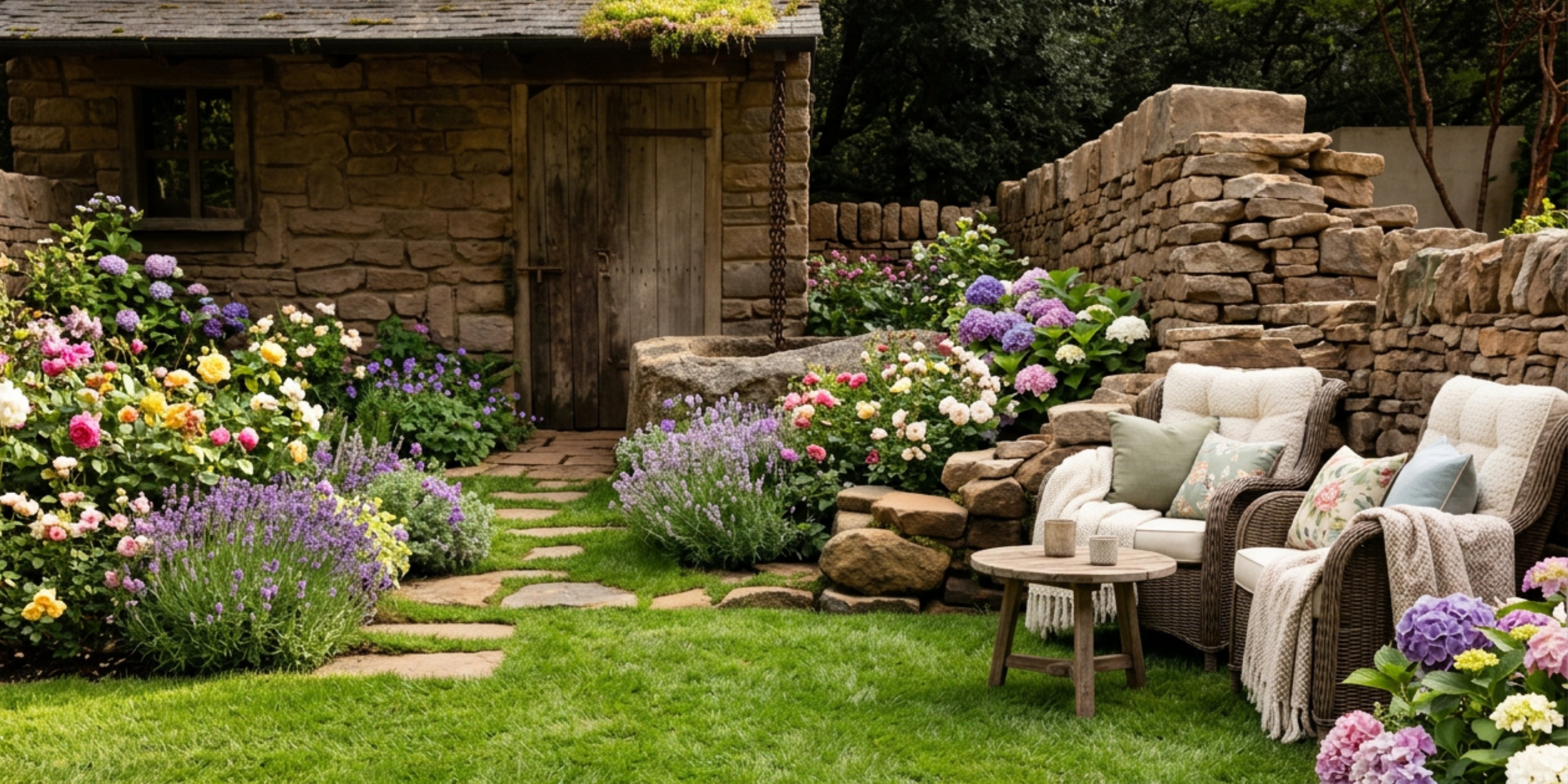Jardin après transformation